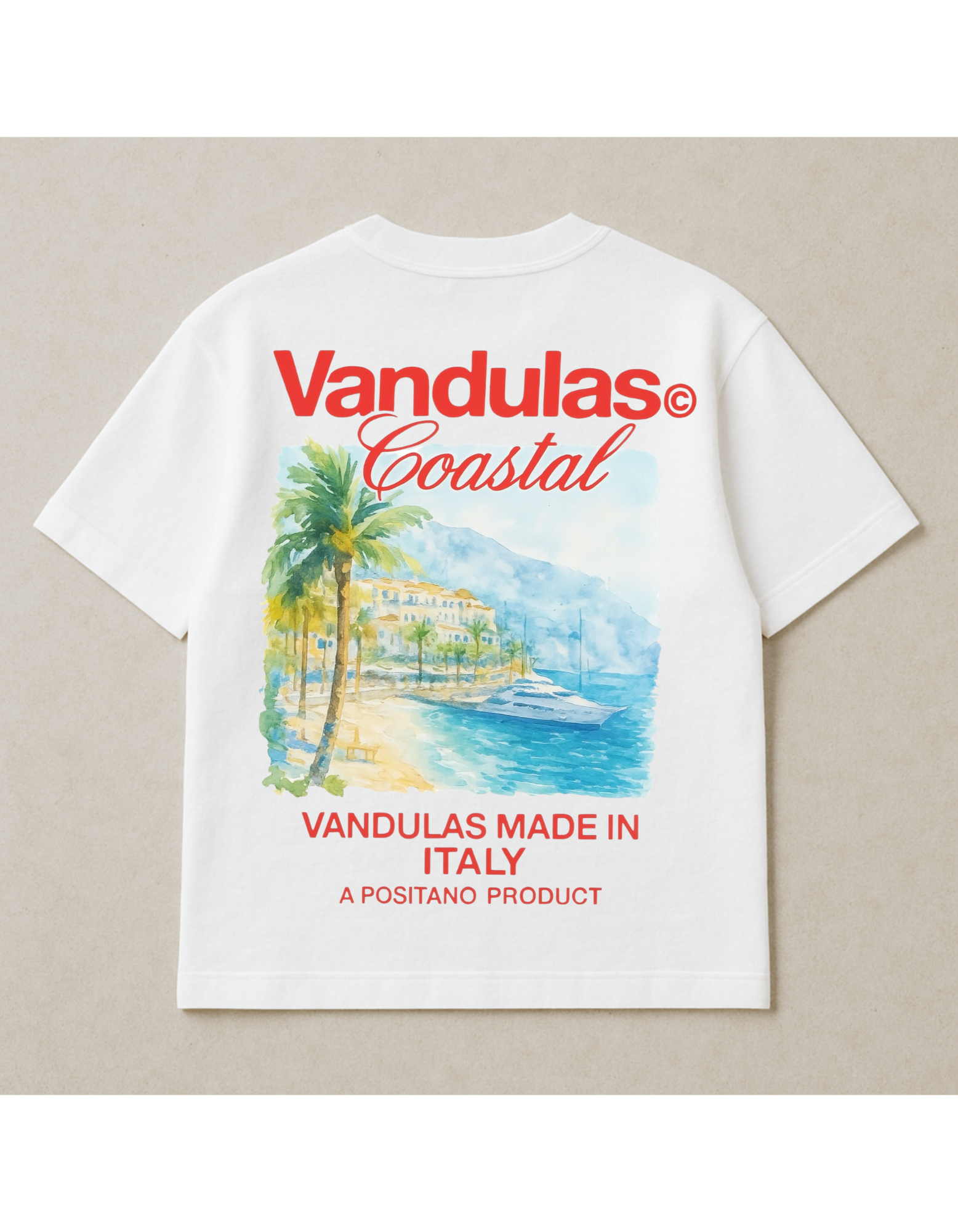 Vandulas® Coastal – Red Positano Edition