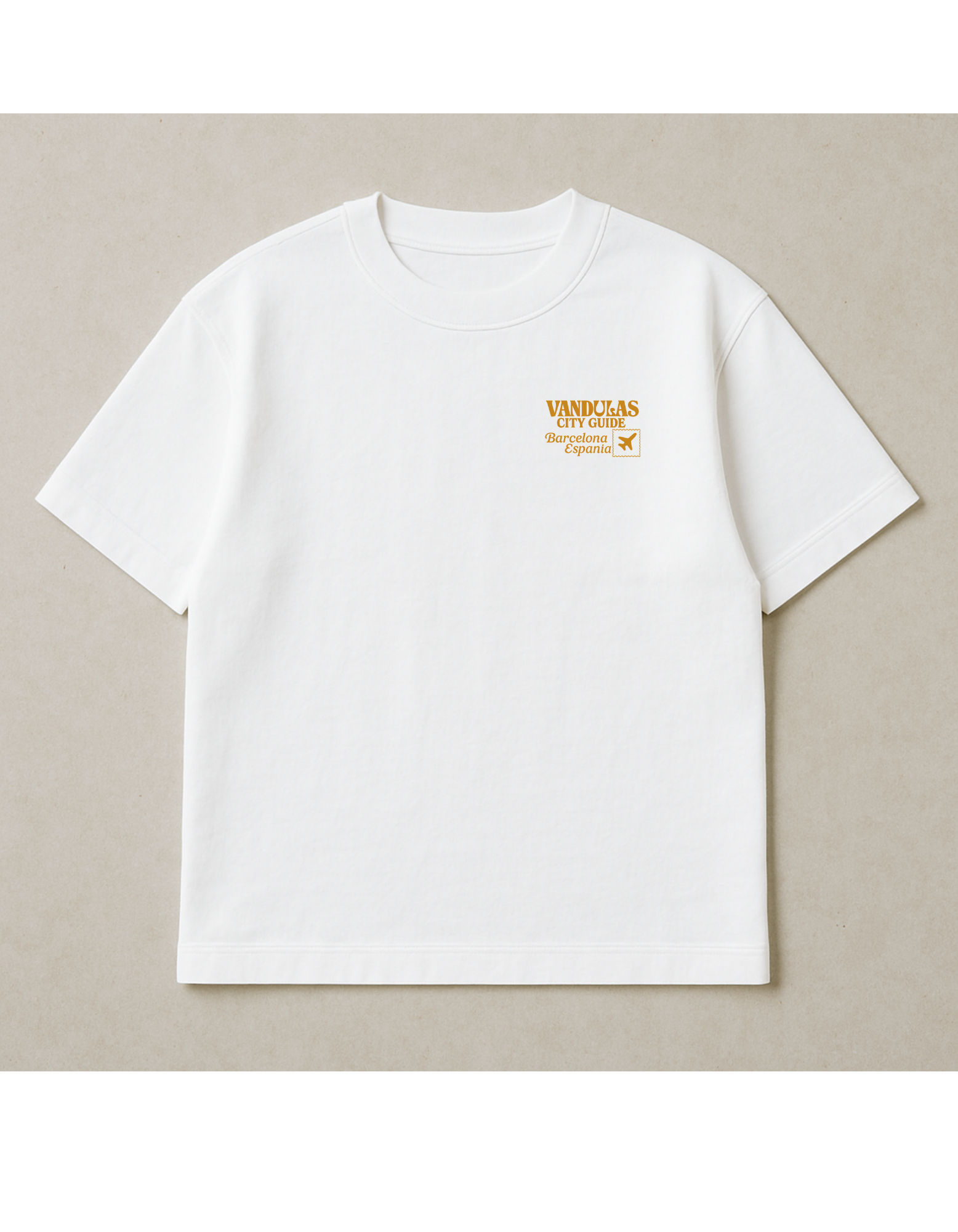 City Guide Tee — Barcelona, Españia
