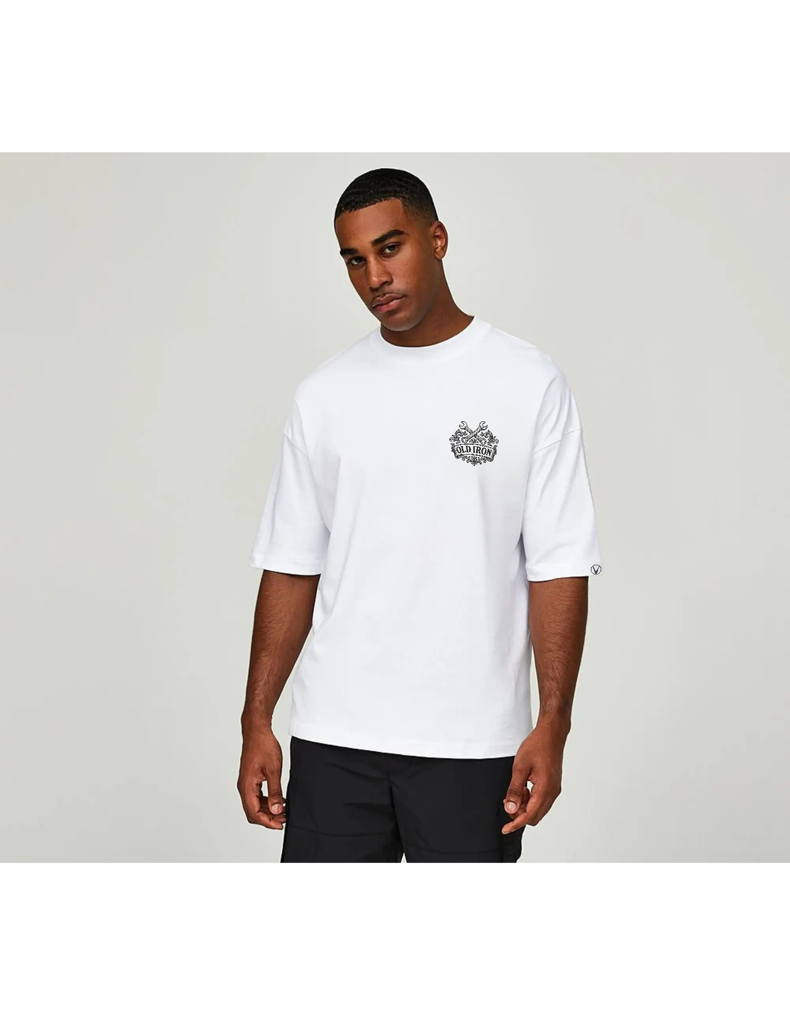 Vandulas® Old Iron Mechanic Tee – White