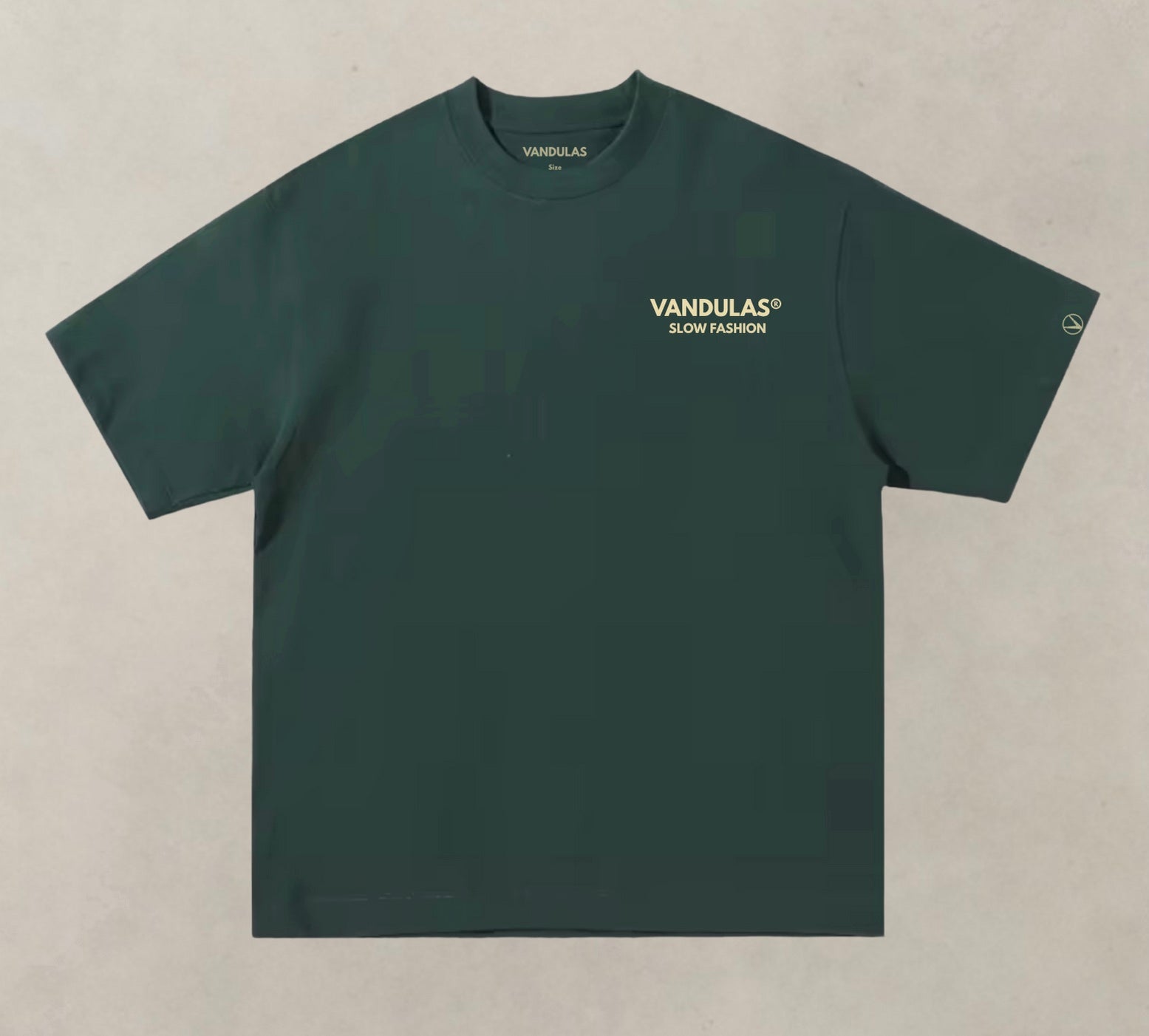 Vandulas Core Logo Tee Green/Cream