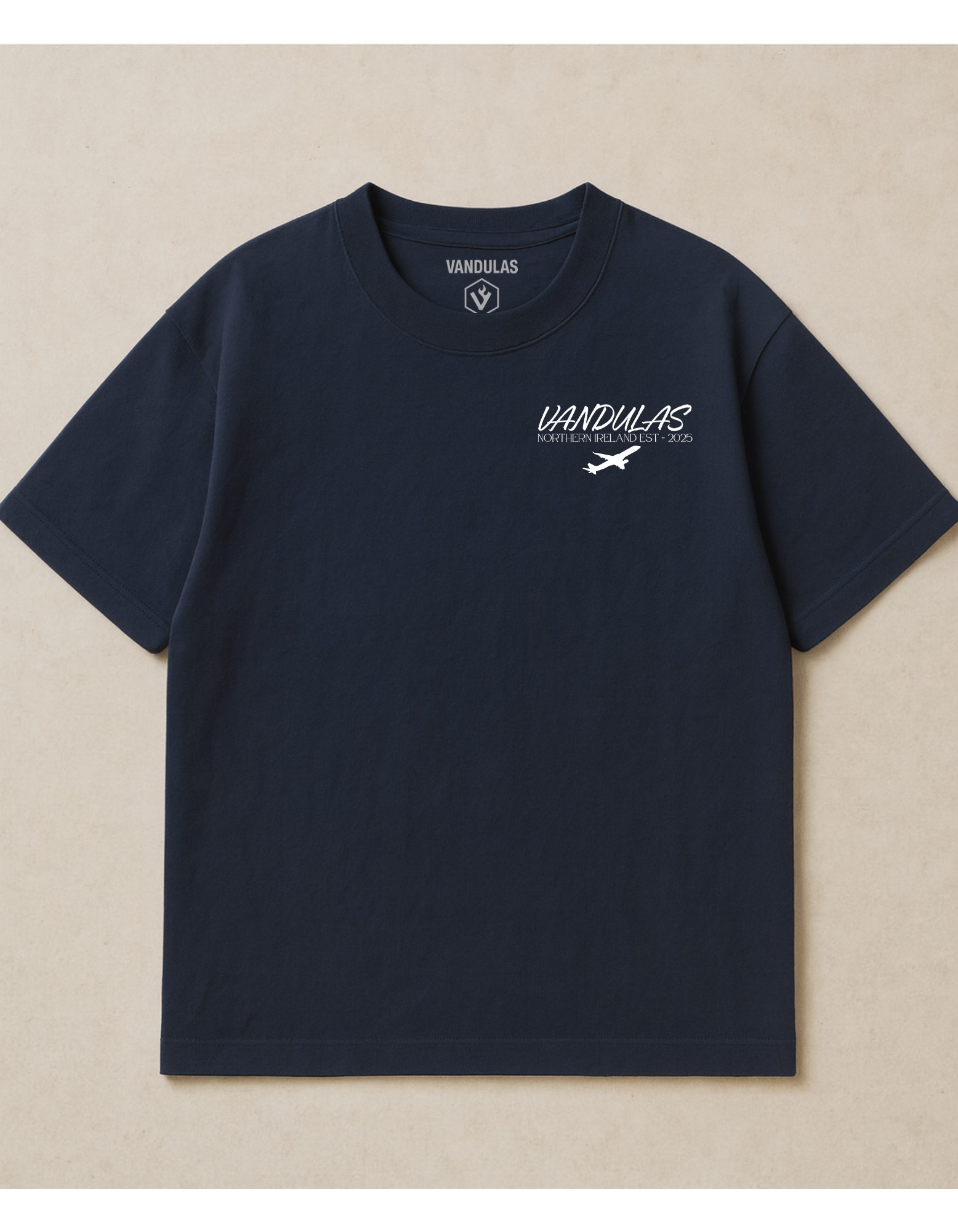 Vandulas “Vandal Projects 2030” Tee – Navy