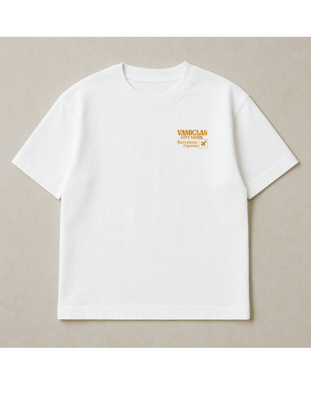 City Guide Tee — Barcelona, Españia