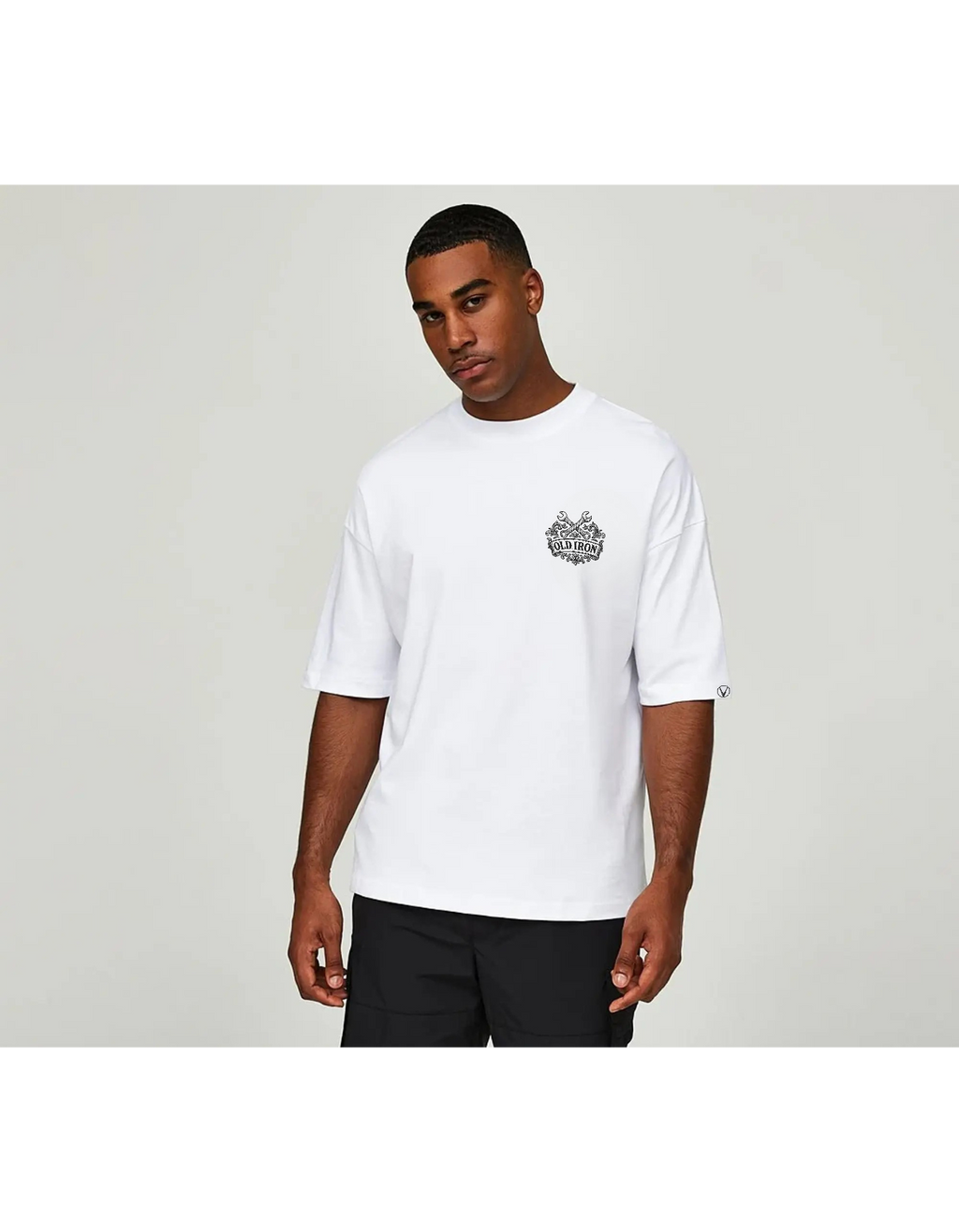Vandulas® Old Iron Mechanic Tee – White