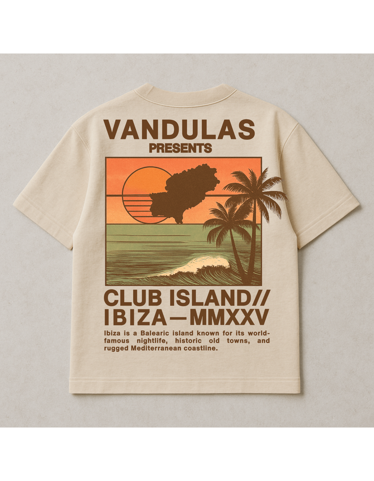Club Island Tee — Ibiza MMXXV